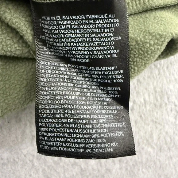 The North Face Jacket Women L Green Skyline Colorado Avalanche Full-Zip Fleece - Picture 6 of 9